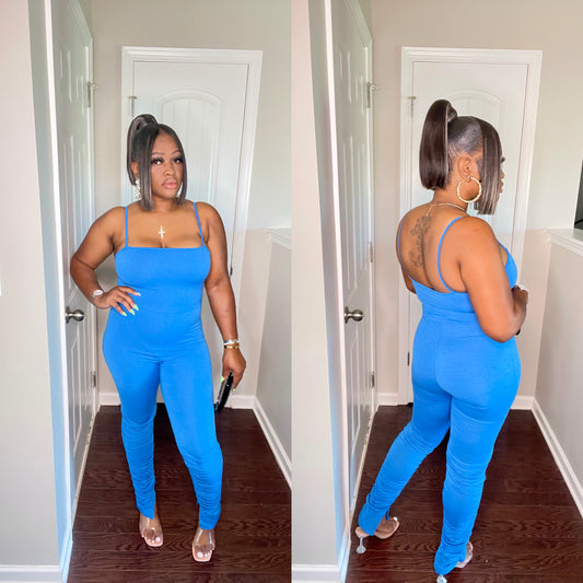 Soft Blue Jumpsuit